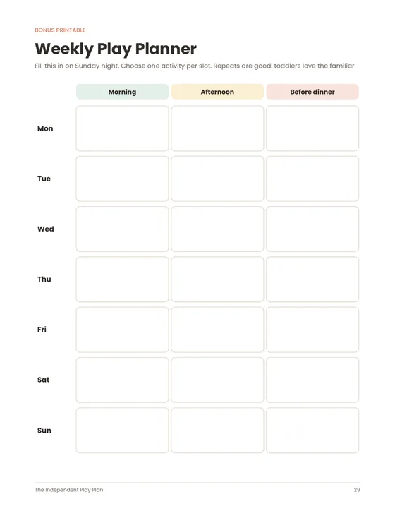 Printable planner pack